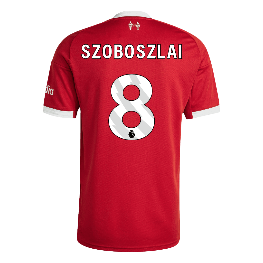 Liverpool 2025/26 İç Saha Forması SZOBOSZLAI #8