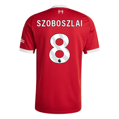 Liverpool 2025/26 İç Saha Forması SZOBOSZLAI #8