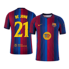 Barcelona 2026/27 İç Saha Forması DE JONG #21 - UCL - Oyuncu Versiyonu