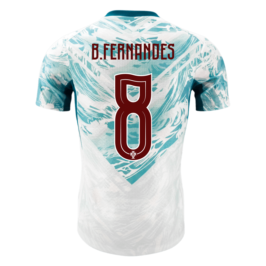 Portekiz 2026 Dünya Kupası Deplasman Forması B.FERNANDES #8 - Oyuncu Versiyonu