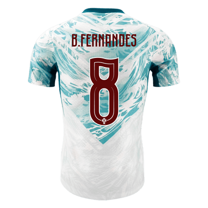 Portekiz 2026 Dünya Kupası Deplasman Forması B.FERNANDES #8 - Oyuncu Versiyonu