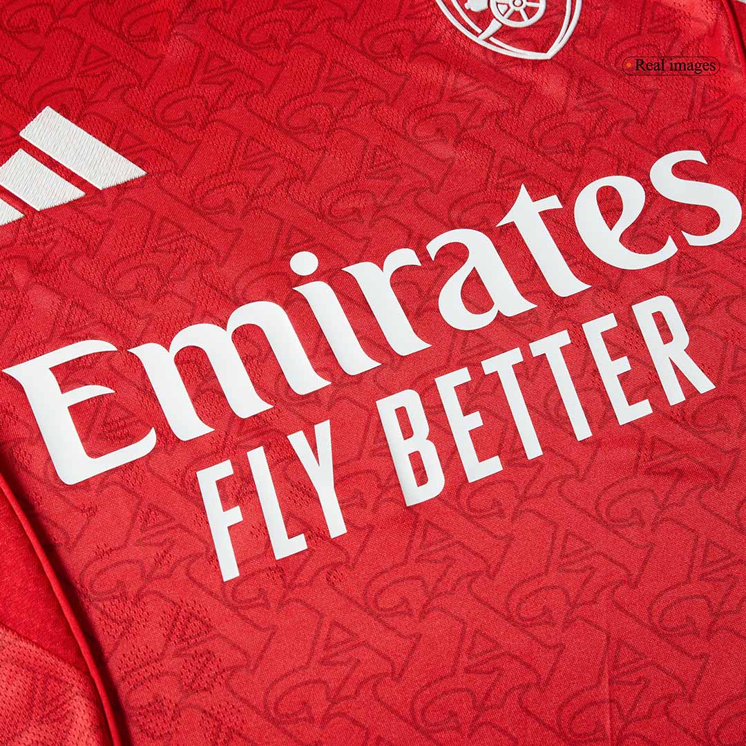 Arsenal 2025/26 İç Saha Forması SALIBA #2 - Oyuncu Versiyonu