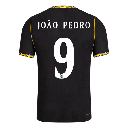 Chelsea 2026/27 Deplasman Forması JOÃO PEDRO #9 - UCL - Oyuncu Versiyonu