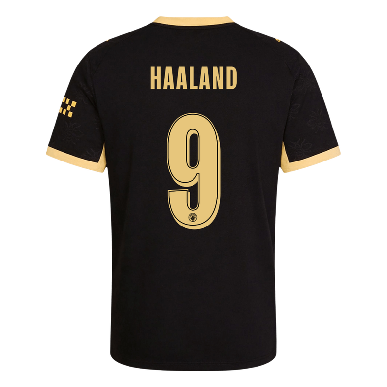 Manchester City 2026/27 Deplasman Forması HAALAND #9 - UCL - Oyuncu Versiyonu