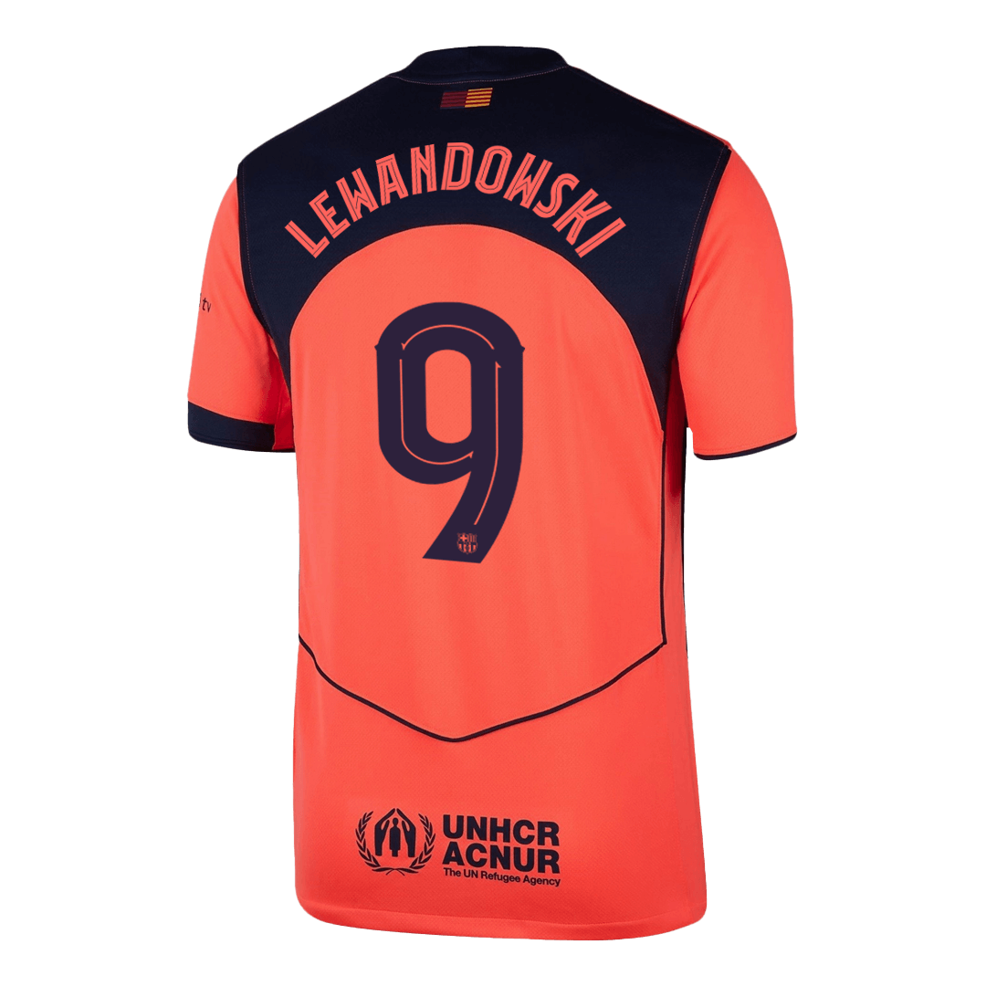 Barcelona 2025/26 Üçüncü Forması LEWANDOWSKI #9 - UCL