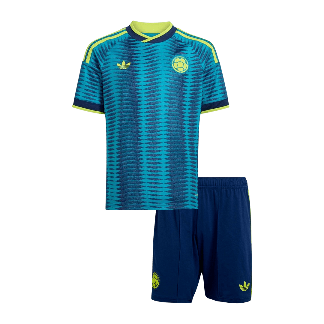 Colombia 2026 Dünya Kupası Çocuk Deplasman Forma Seti