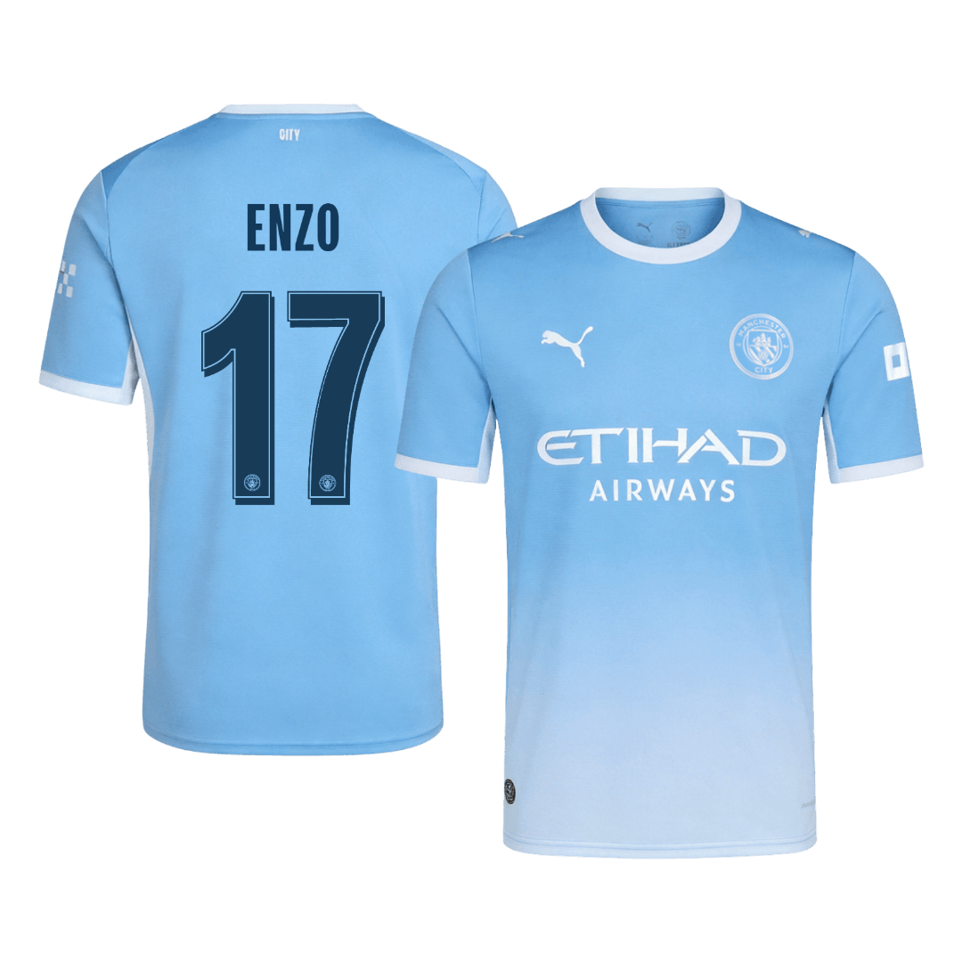 Manchester City 2026/27 İç Saha Forması ENZO #17 - UCL