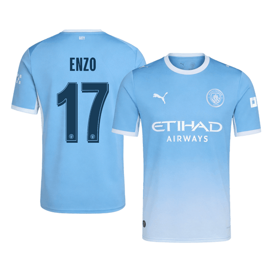 Manchester City 2026/27 İç Saha Forması ENZO #17 - UCL