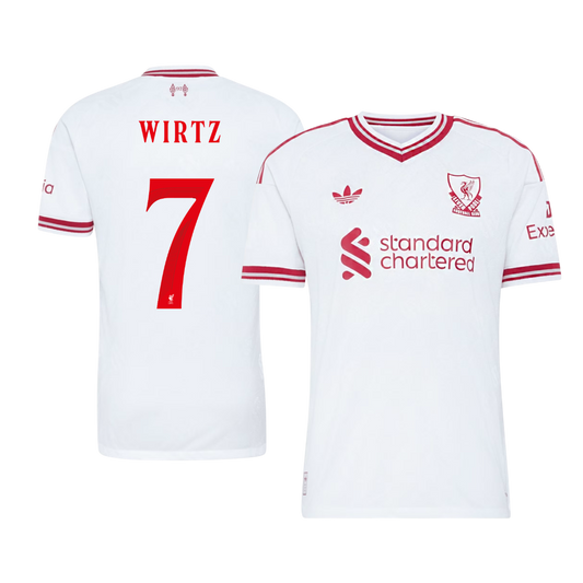 Liverpool 2026/27 Deplasman Forması WIRTZ #7 - UCL - Oyuncu Versiyonu