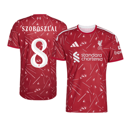Liverpool 2026/27 İç Saha Forması SZOBOSZLAI #8 - UCL - Oyuncu Versiyonu