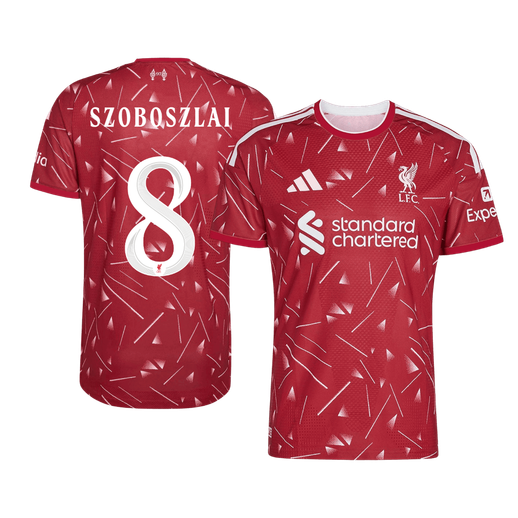 Liverpool 2026/27 İç Saha Forması SZOBOSZLAI #8 - UCL - Oyuncu Versiyonu