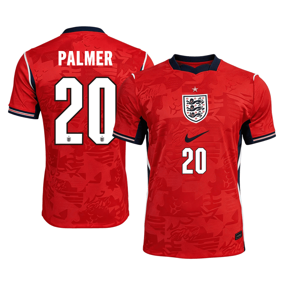 İngiltere 2026 Dünya Kupası Deplasman Forması PALMER #20 - Oyuncu Versiyonu