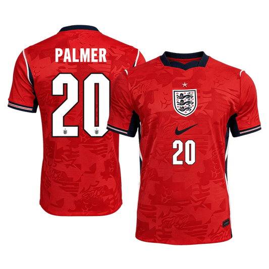 İngiltere 2026 Dünya Kupası Deplasman Forması PALMER #20 - Oyuncu Versiyonu