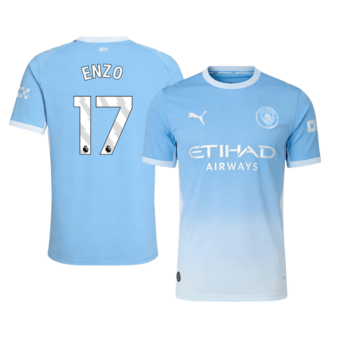 Manchester City 2026/27 İç Saha Forması ENZO #17 - Oyuncu Versiyonu
