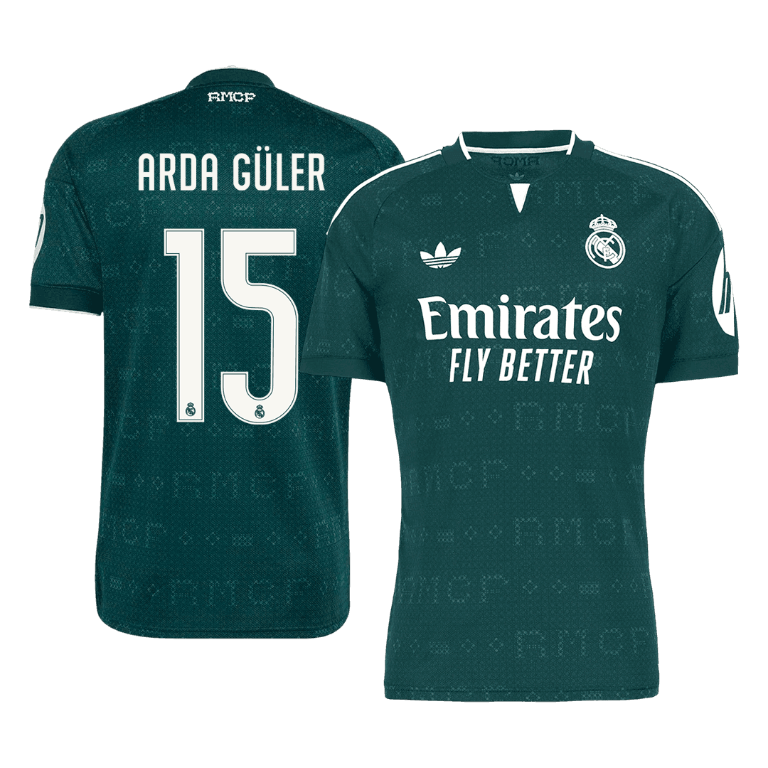 Real Madrid 2026/27 Deplasman Forması ARDA GÜLER #15