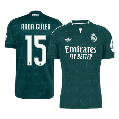 Real Madrid 2026/27 Deplasman Forması ARDA GÜLER #15
