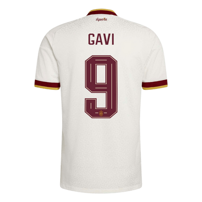 İspanya 2026 Dünya Kupası Deplasman Forması GAVI #9 - Oyuncu Versiyonu