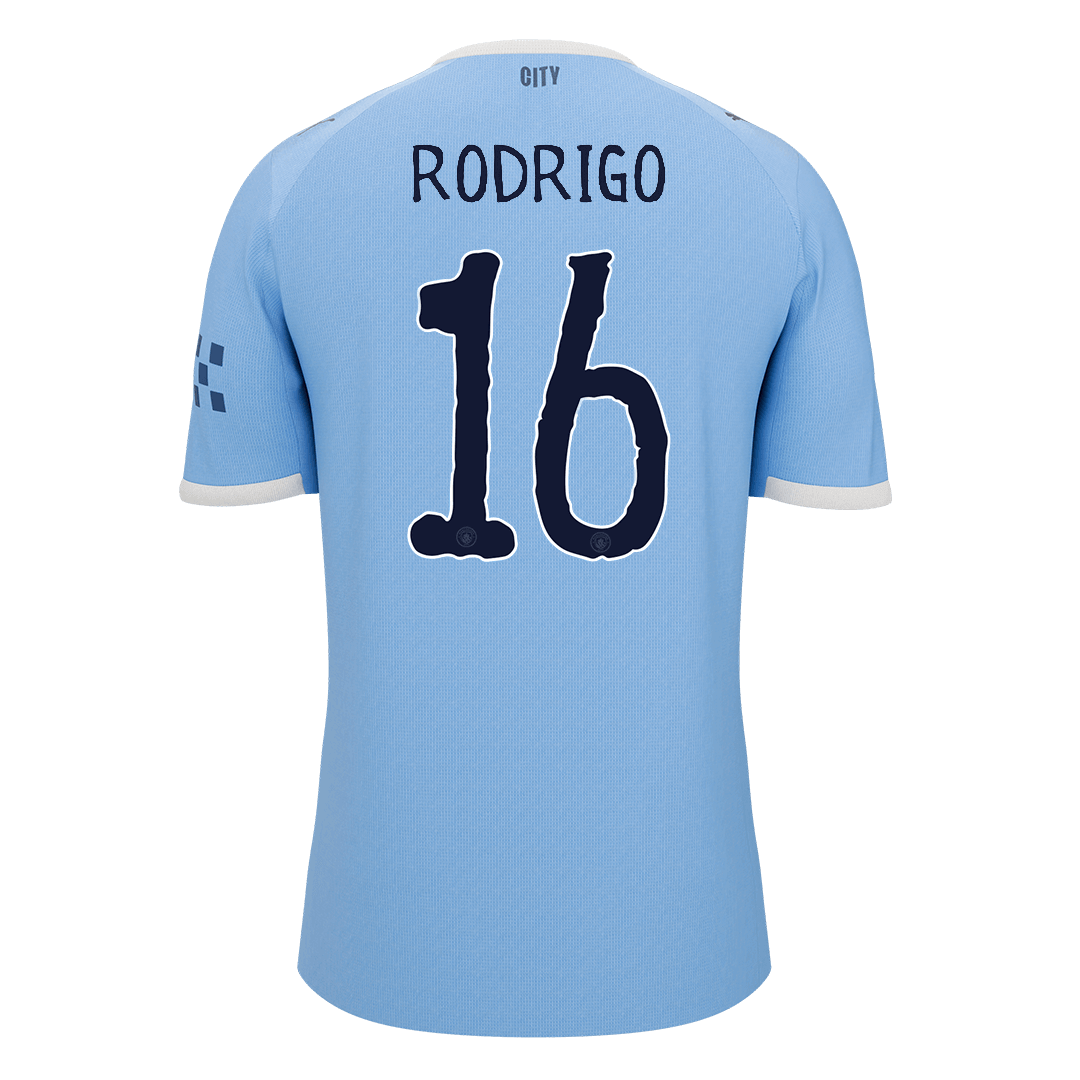 Manchester City 2025/26 Dünya Kupası İç Saha Forması RODRIGO #16 - Kulüpler Dünya Kupası [PREMIUM]