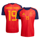 İspanya 2026 Dünya Kupası İç Saha Forması LAMINE YAMAL #19 [PREMIUM]