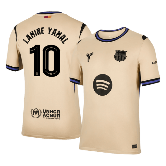 Barcelona 2025/26 Deplasman Forması LAMINE YAMAL #10 - UCL