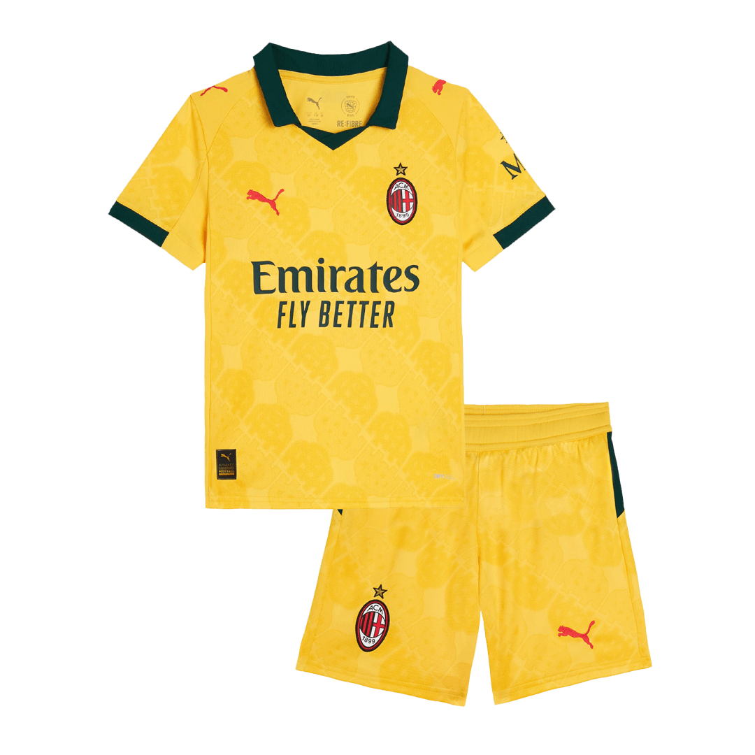 AC Milan 2025/26 Çocuk Üçüncü Forma Seti
