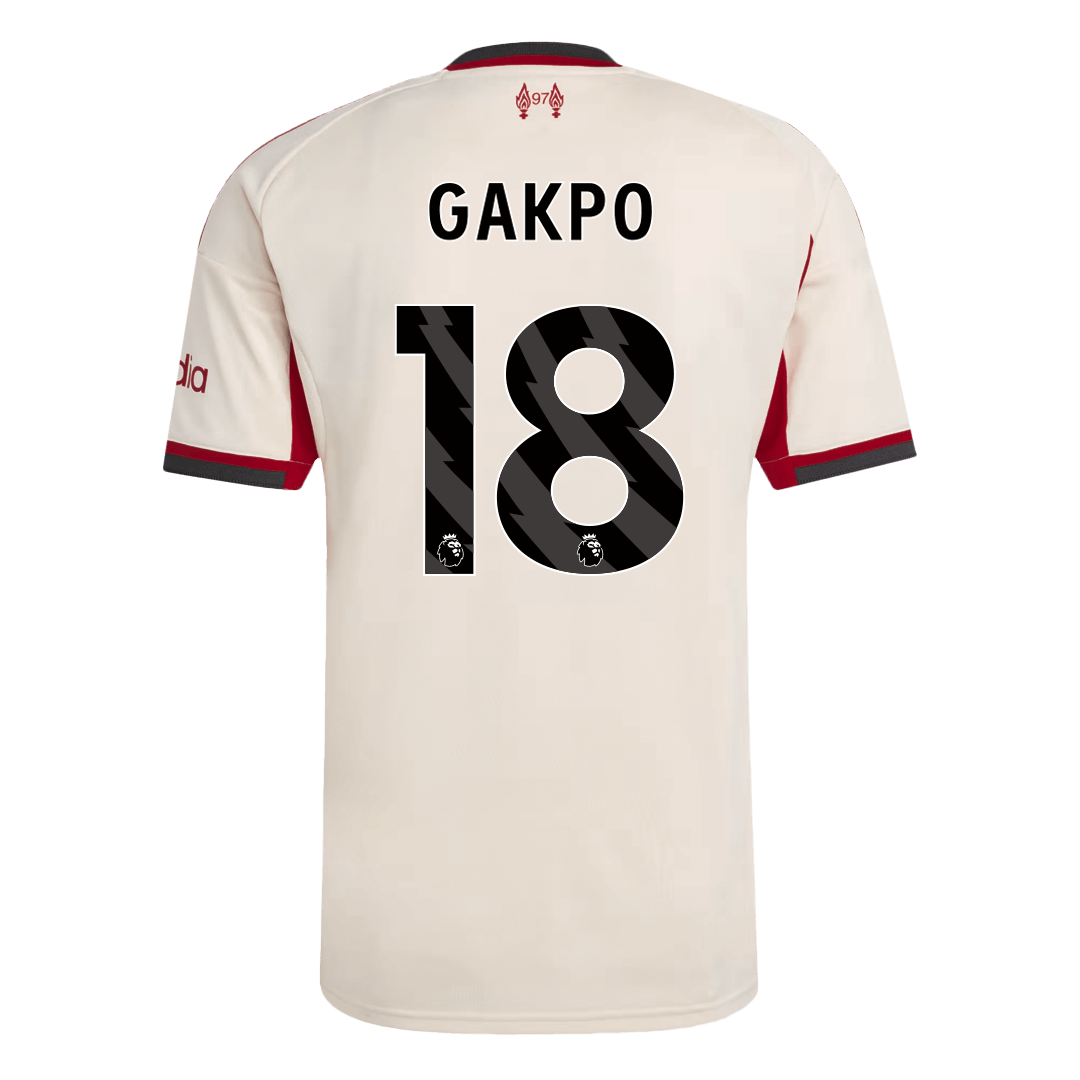 Liverpool 2025/26 Deplasman Forması GAKPO #18