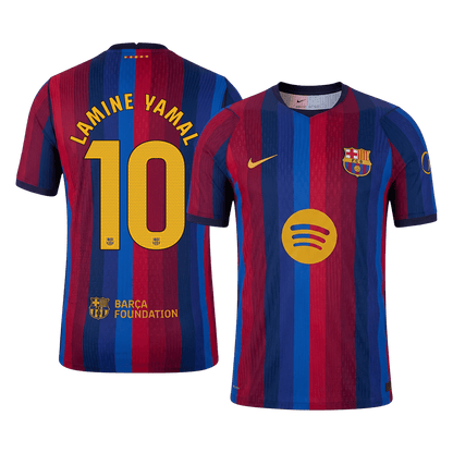 Barcelona 2026/27 İç Saha Forması LAMINE YAMAL #10 - Oyuncu Versiyonu