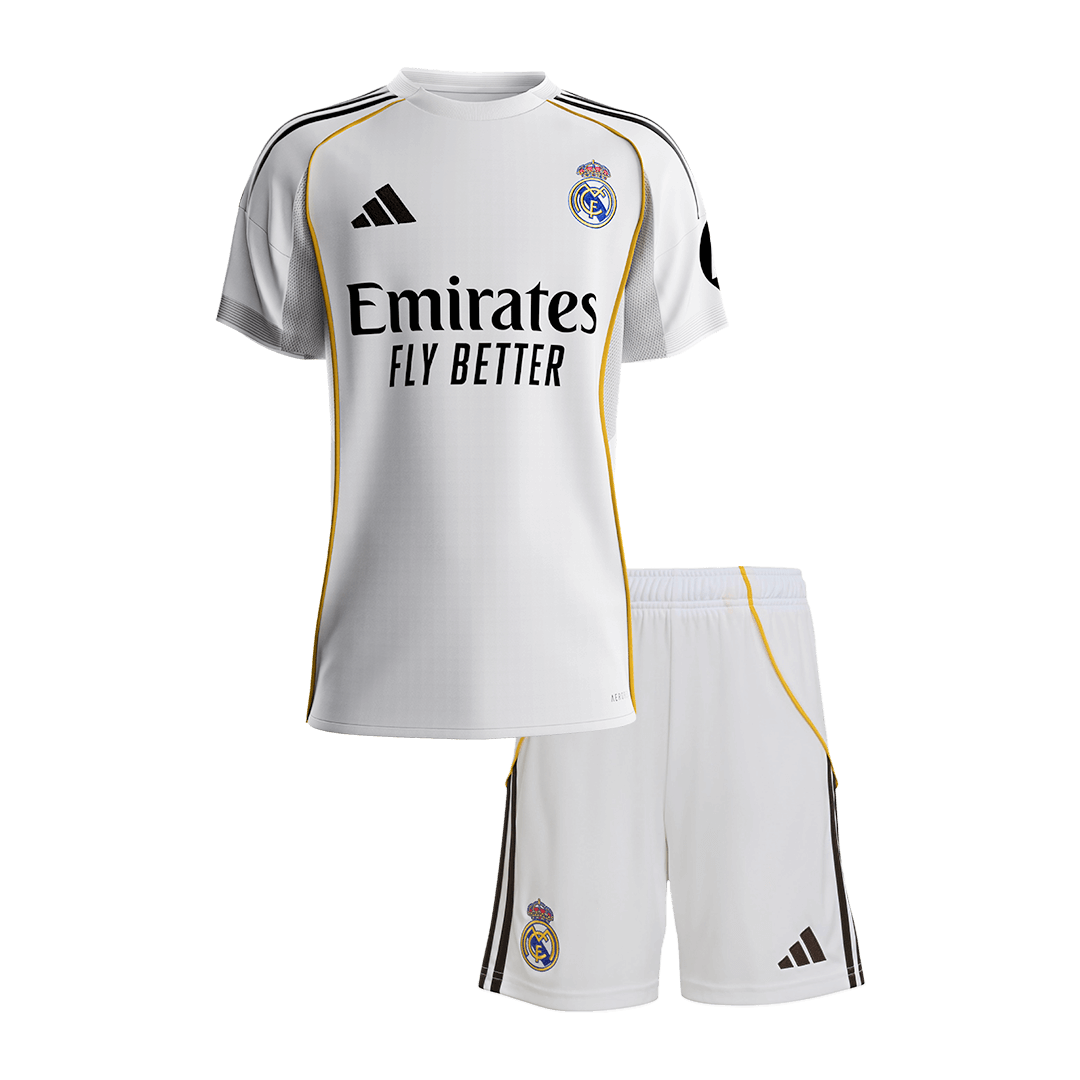 Real Madrid 2025/26 Çocuk İç Saha Forma Seti [PREMIUM]