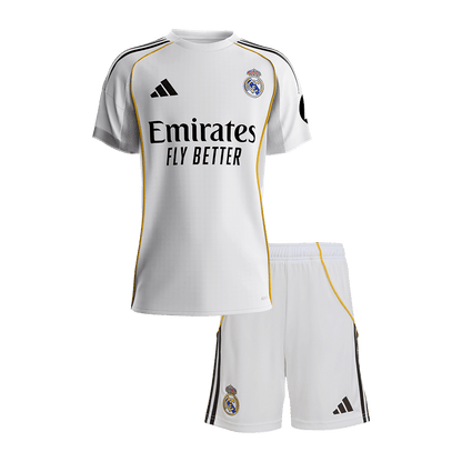 Real Madrid 2025/26 Çocuk İç Saha Forma Seti [PREMIUM]