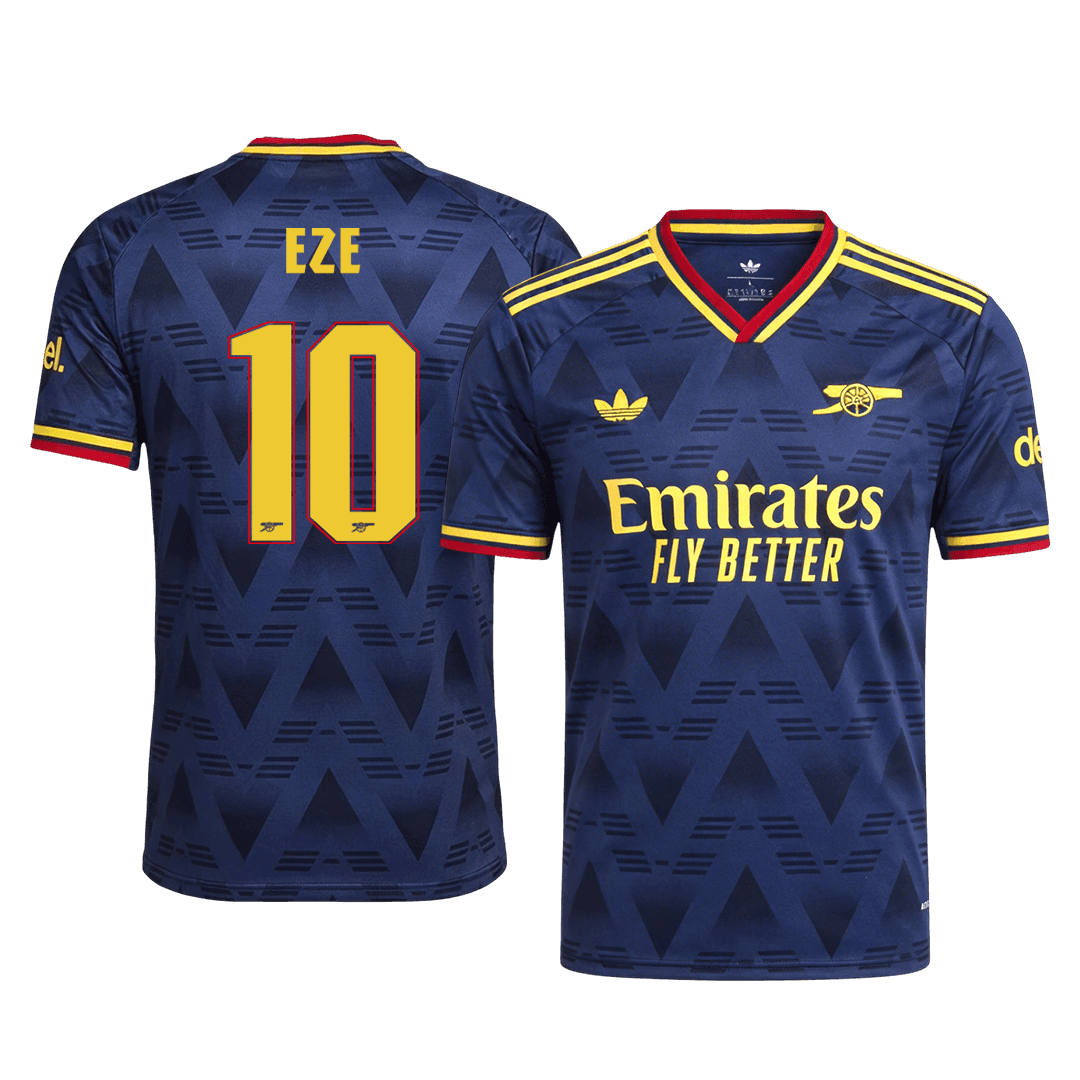 Arsenal 2026/27 Deplasman Forması EZE #10 - UCL - Oyuncu Versiyonu