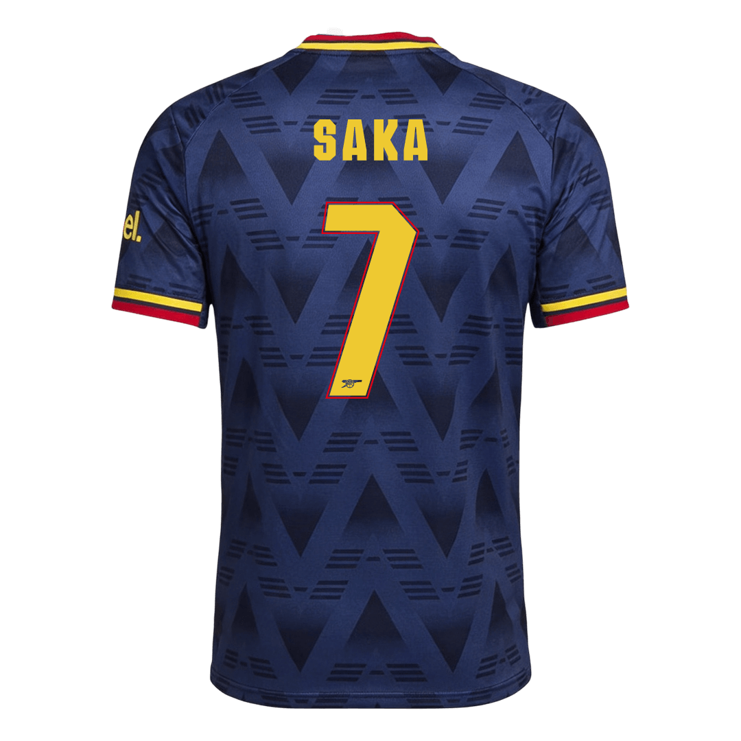 Arsenal 2026/27 Deplasman Forması SAKA #7 - UCL - Oyuncu Versiyonu