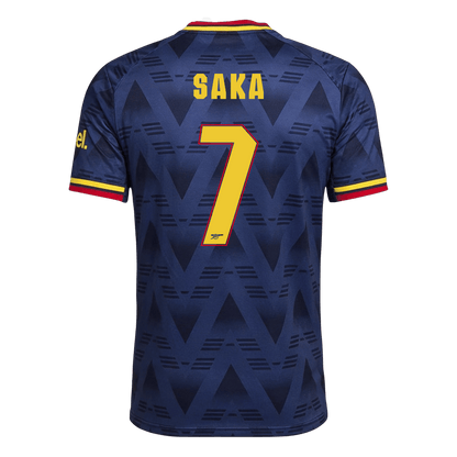Arsenal 2026/27 Deplasman Forması SAKA #7 - UCL - Oyuncu Versiyonu