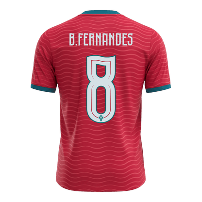 Portekiz 2026 Dünya Kupası İç Saha Forması B.FERNANDES #8 [PREMIUM]