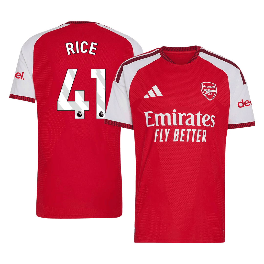 Arsenal 2026/27 İç Saha Forması RICE #41 - Oyuncu Versiyonu