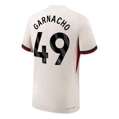 Chelsea 2025/26 Deplasman Forması GARNACHO #49 - Oyuncu Versiyonu