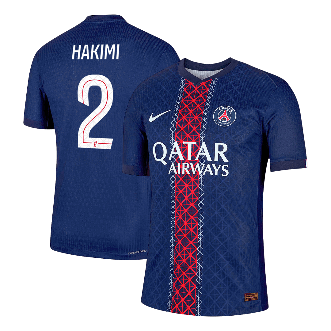 PSG 2025/26 İç Saha Forması HAKIMI #2 - Oyuncu Versiyonu