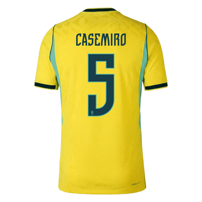 Brazil 2026 Dünya Kupası İç Saha Forması CASEMIRO #5 - Oyuncu Versiyonu
