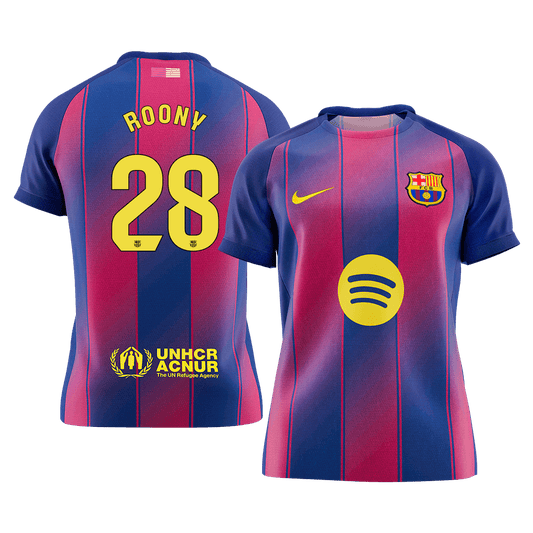 Barcelona 2025/26 İç Saha Forması ROONY #28 [PREMIUM]