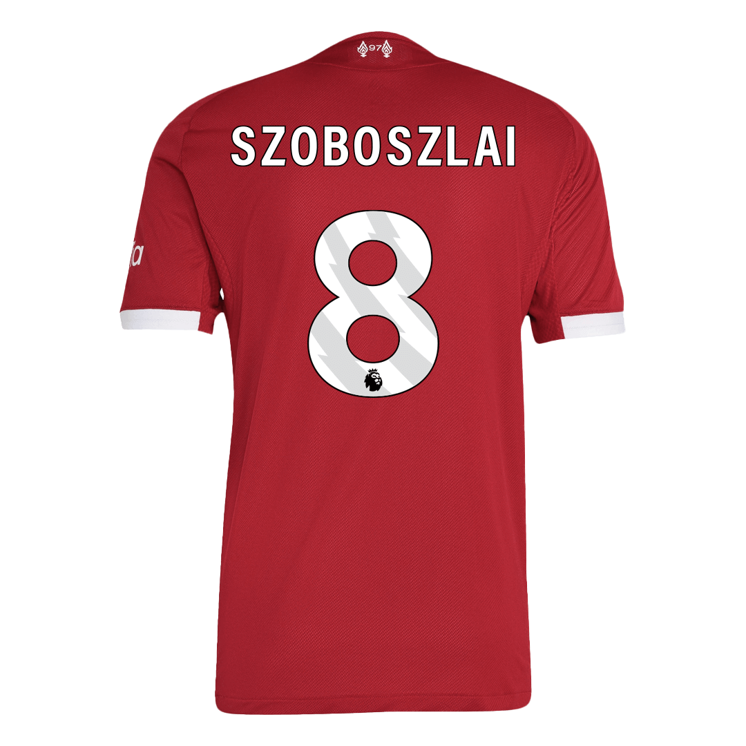 Liverpool 2025/26 İç Saha Forması SZOBOSZLAI #8 - Oyuncu Versiyonu