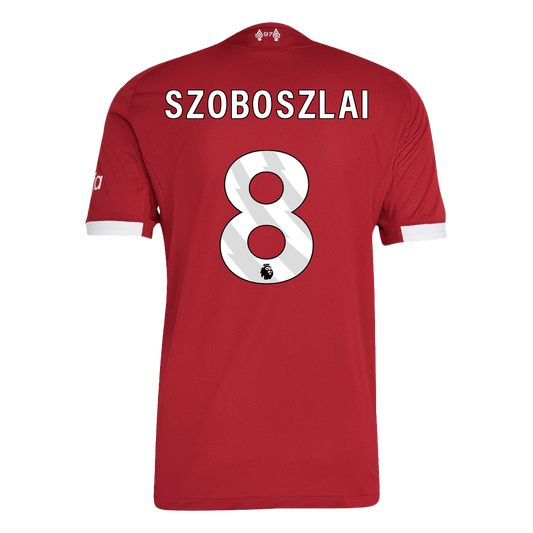 Liverpool 2025/26 İç Saha Forması SZOBOSZLAI #8 - Oyuncu Versiyonu