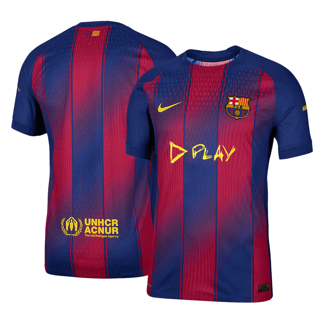 Barcelona 2025/26 İç Saha Forması - Oyuncu Versiyonu