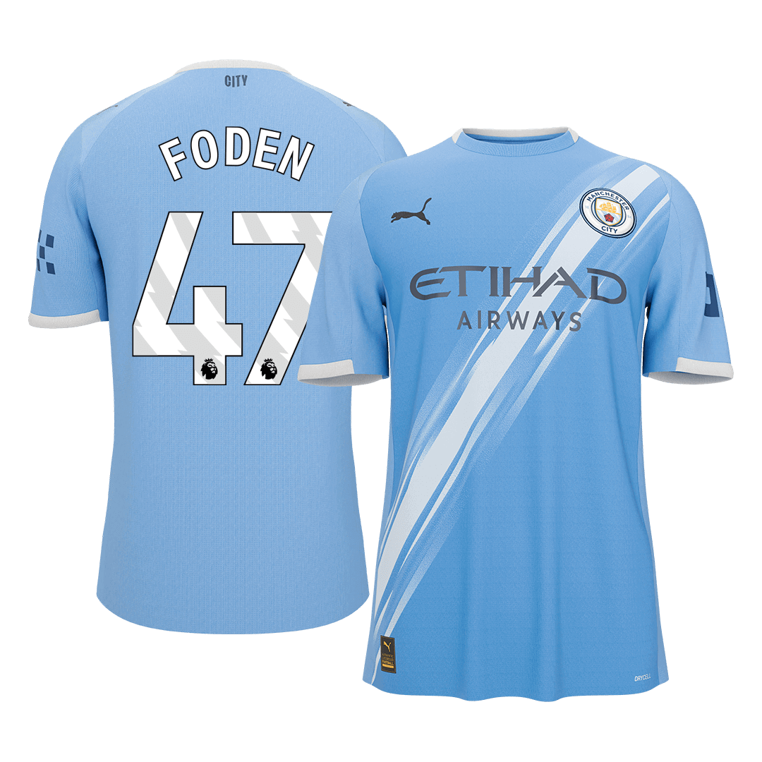 Manchester City 2025/26 İç Saha Forması FODEN #47 [PREMIUM]