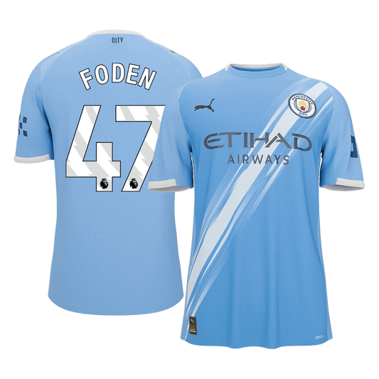 Manchester City 2025/26 İç Saha Forması FODEN #47 [PREMIUM]