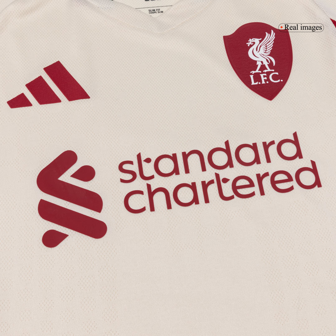 Liverpool 2025/26 Deplasman Forması GAKPO #18 - Oyuncu Versiyonu