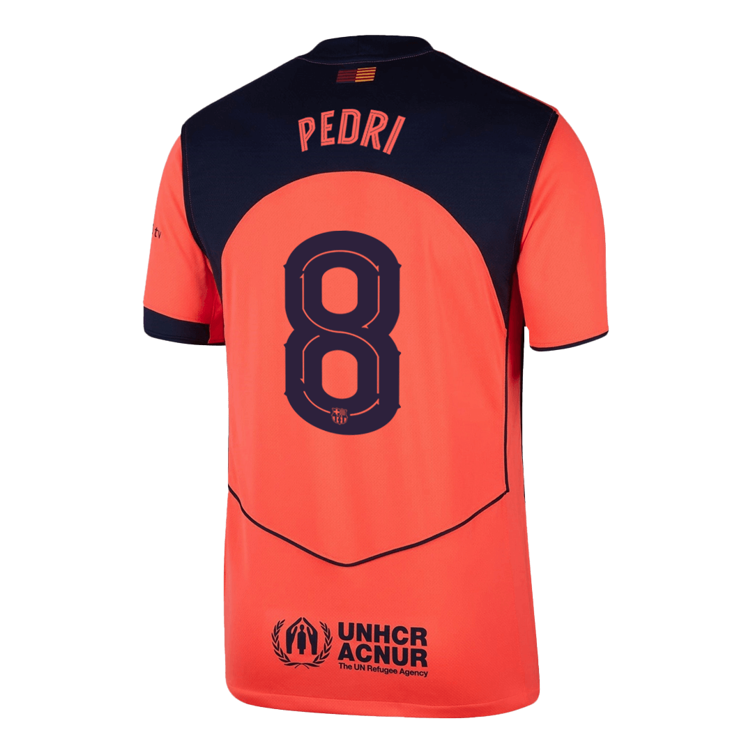 Barcelona 2025/26 Üçüncü Forması PEDRI #8 - UCL