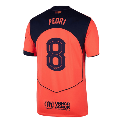 Barcelona 2025/26 Üçüncü Forması PEDRI #8 - UCL