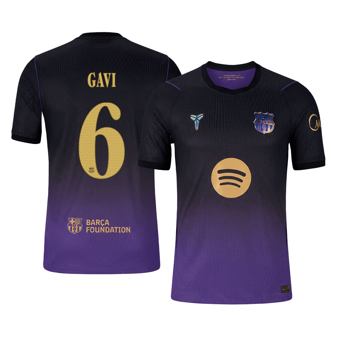 Barcelona 2026/27 Deplasman Forması GAVI #6 - UCL - Oyuncu Versiyonu
