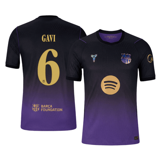 Barcelona 2026/27 Deplasman Forması GAVI #6 - UCL - Oyuncu Versiyonu