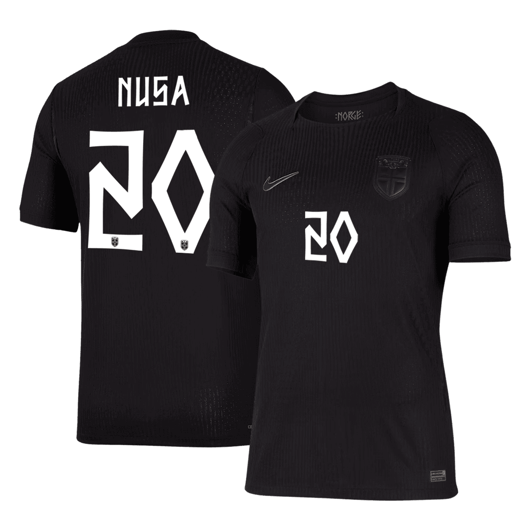 Norway 2026 Dünya Kupası Deplasman Forması NUSA #20 - Oyuncu Versiyonu