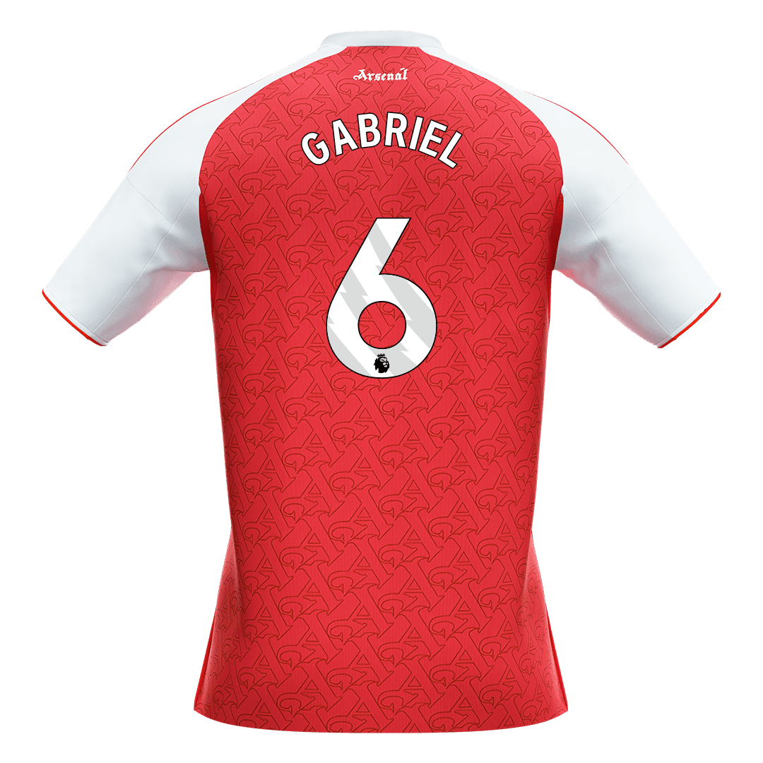 Arsenal 2025/26 İç Saha Forması GABRIEL #6 [PREMIUM]